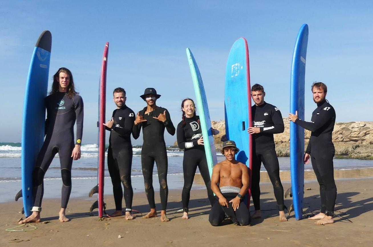 Surf Hostel Morocco Aourir Buitenkant foto